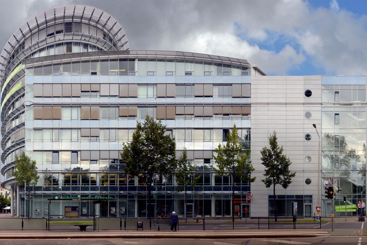 Bürogebäude am Torgauer Platz in Leipzig, Standort der Aestum GmbH